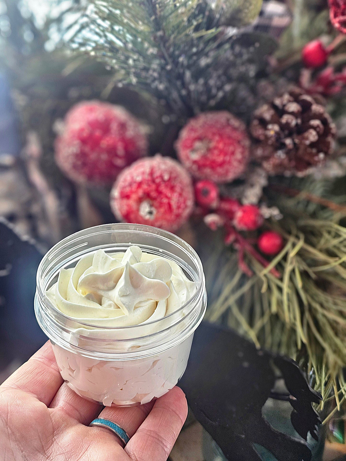 Whipped Tallow Balm 2 oz jar.