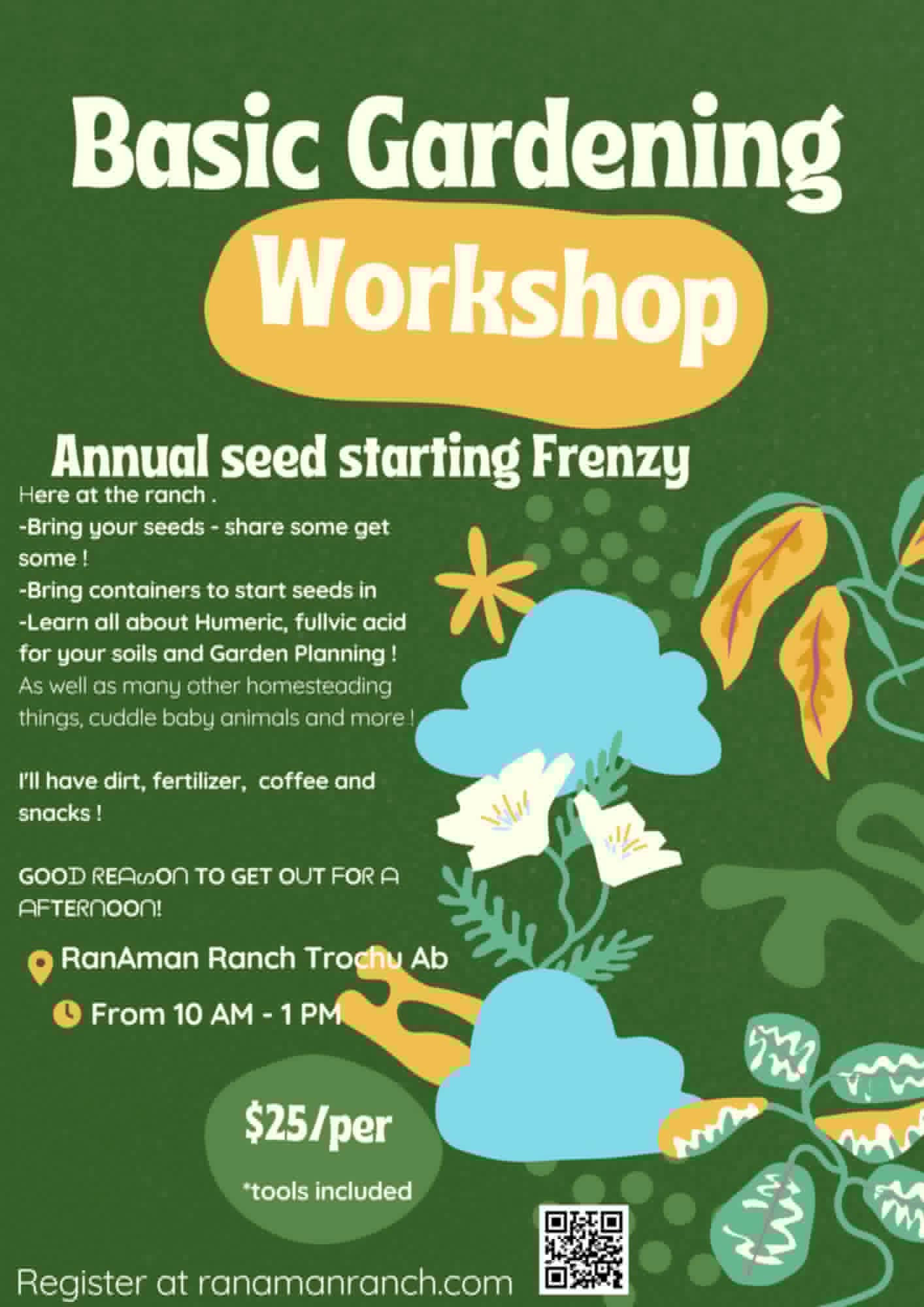 Gardening Basics ! February 22 2025